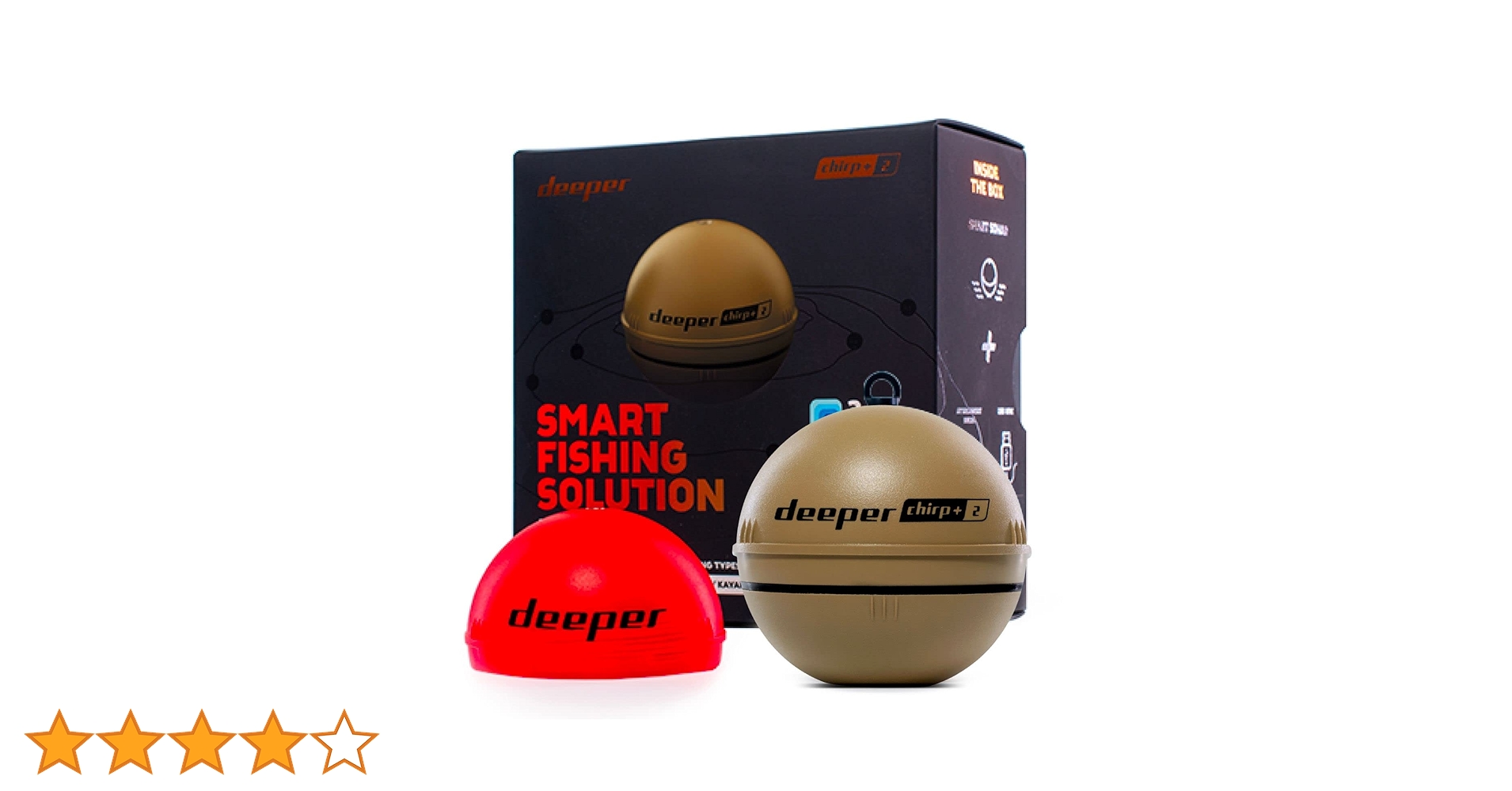 【笑い男子】deeper chirp+  ディーパー　チャープ　魚探 楽天市場】Deeper CHIRP＋3 (ディーパー チャーププラス3